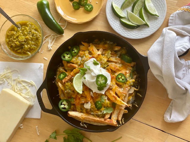 Green Chile Cheese Fries