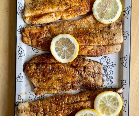 Pan-fried Trout