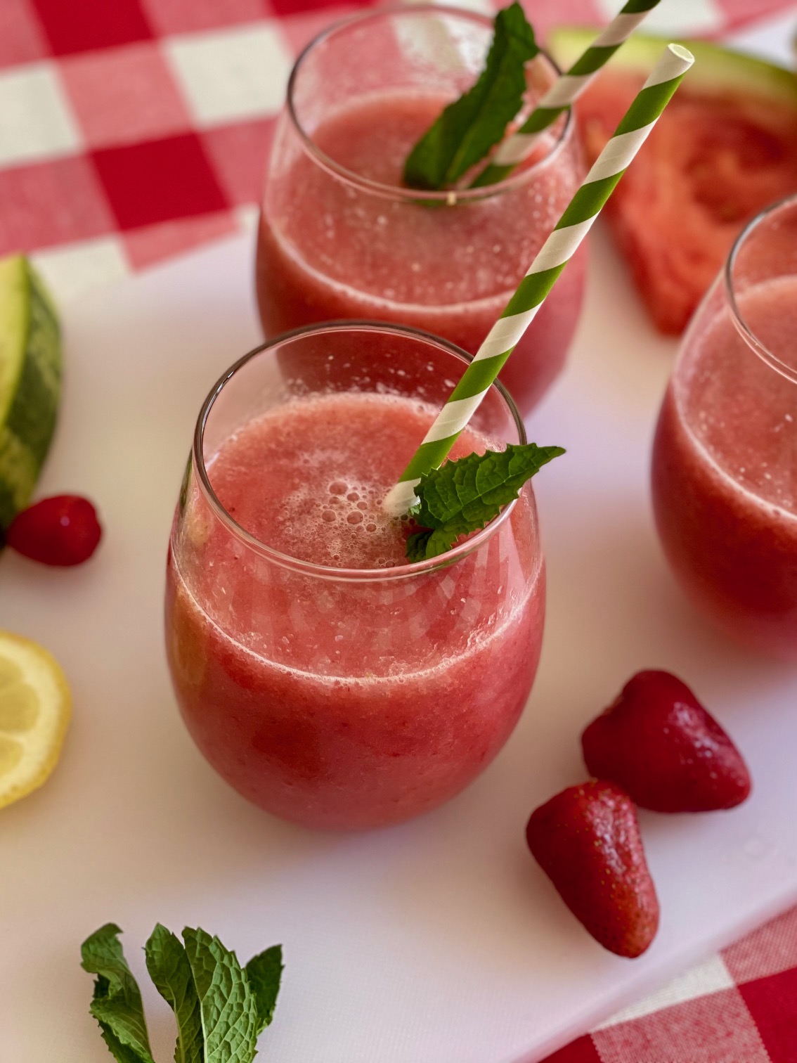 Strawberry-Watermelon Juice