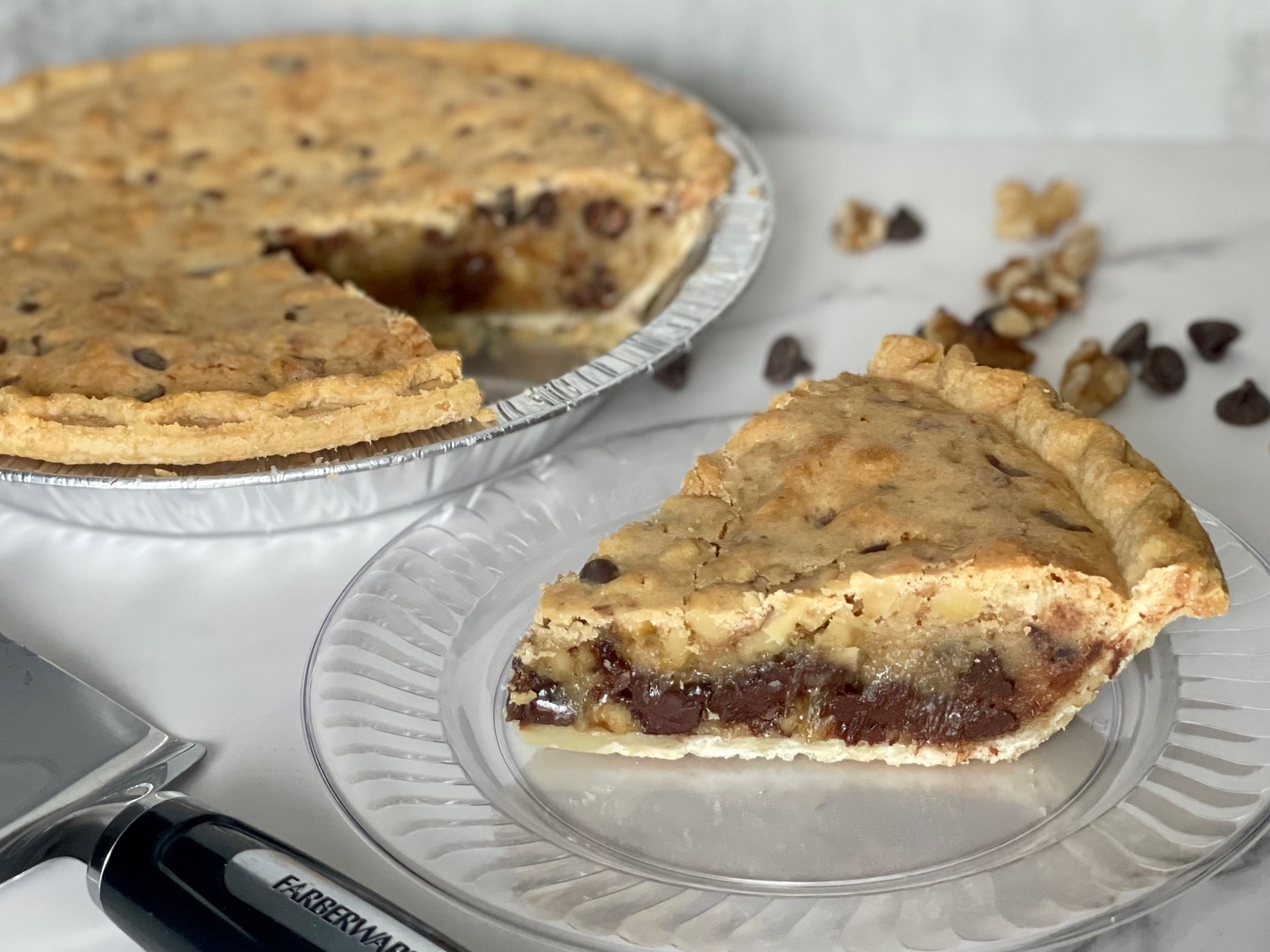 Chocolate Walnut Pie