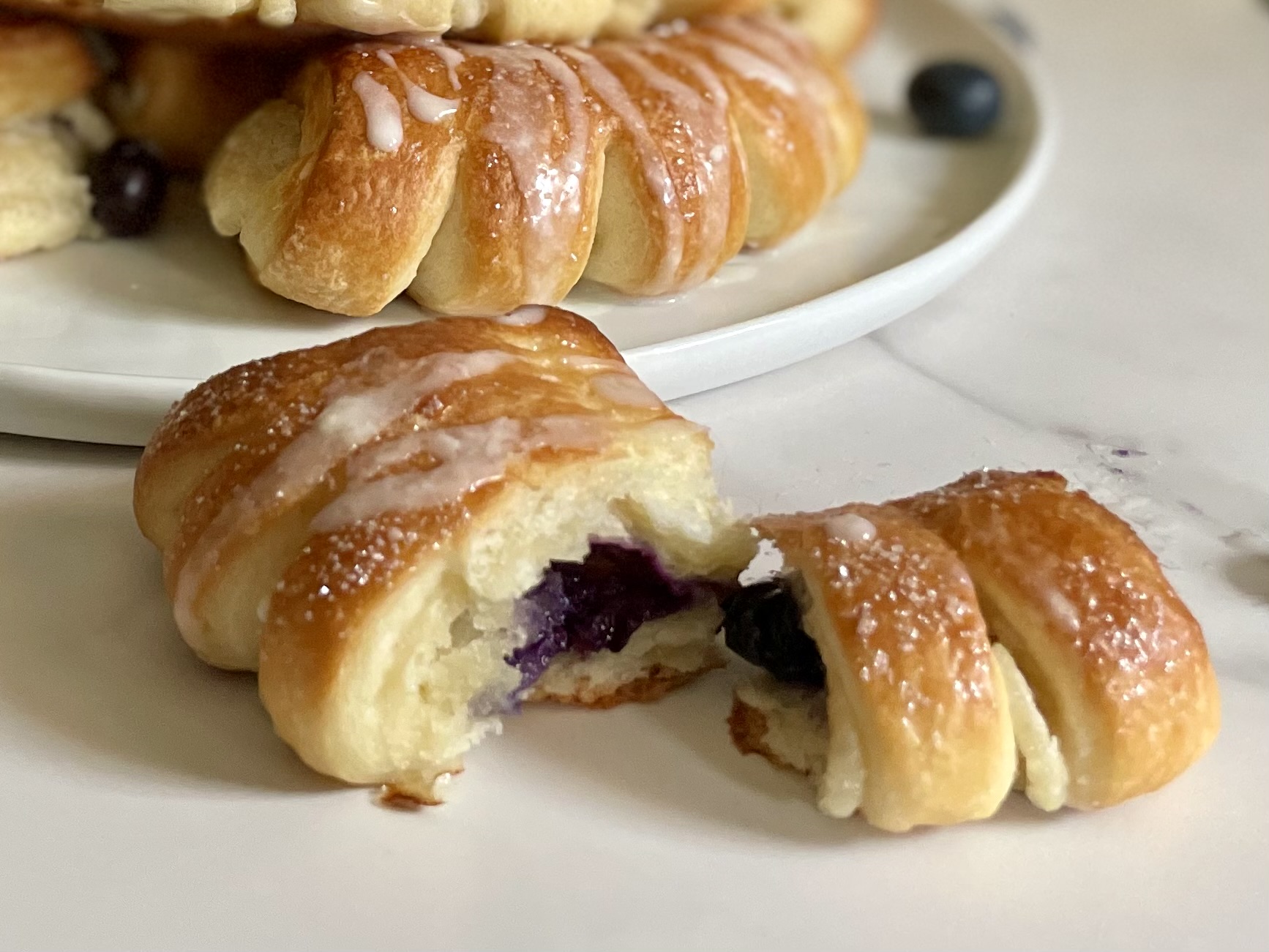 Blueberry Bear Claws