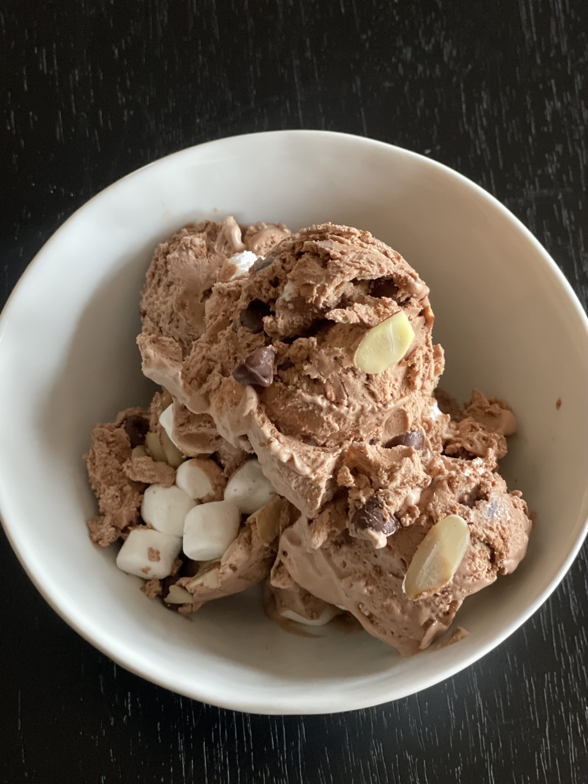 Rocky Road Ice Cream