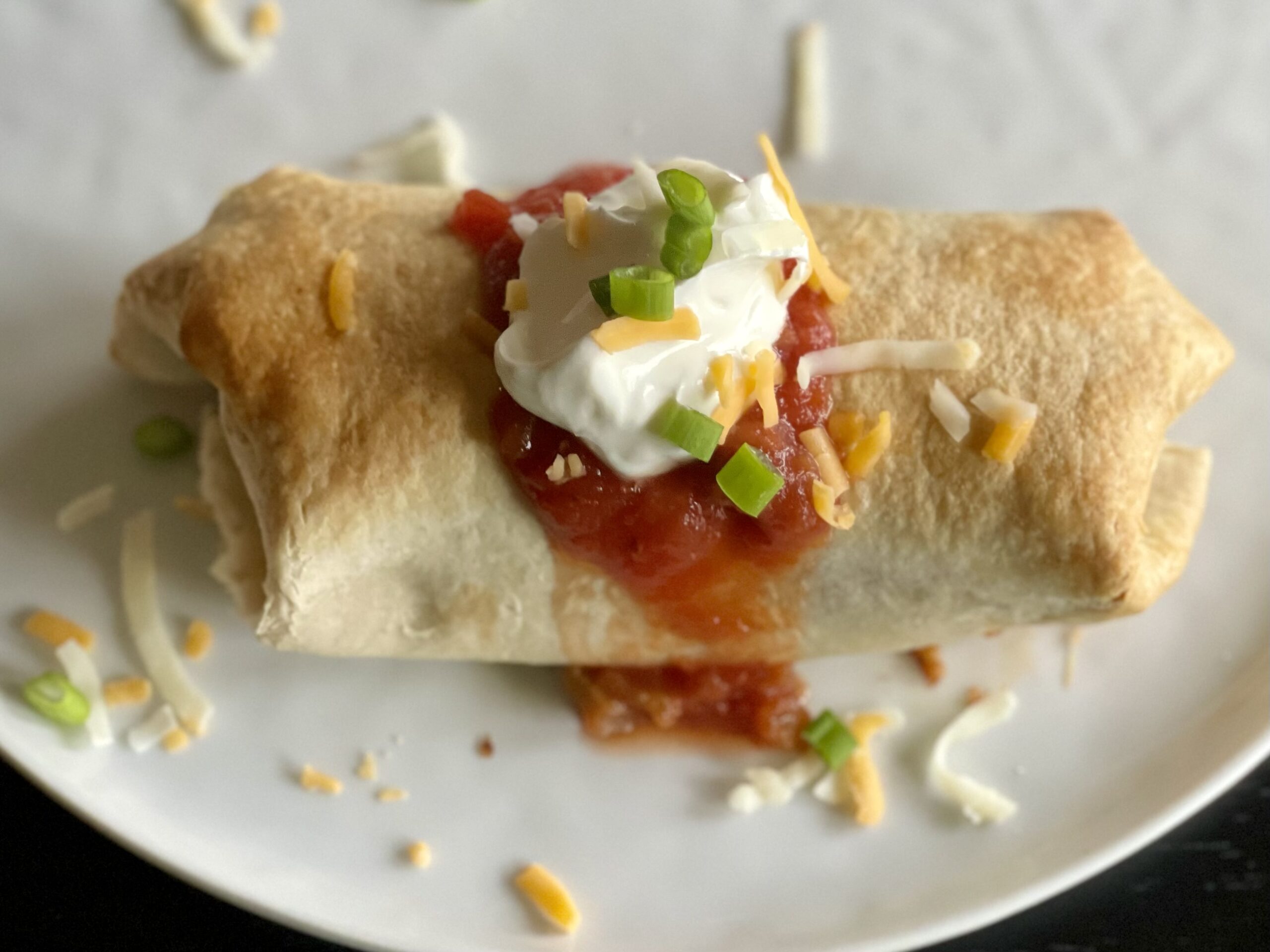 Baked Chimichangas